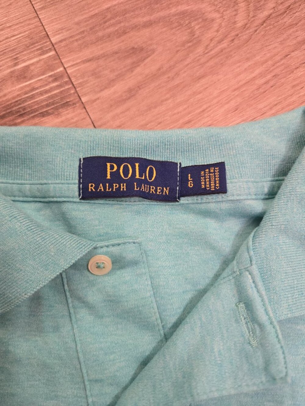 Polo Ralph Lauren Turquoise Polo Shirt w/ Blue Pony - Picture 2 of 6